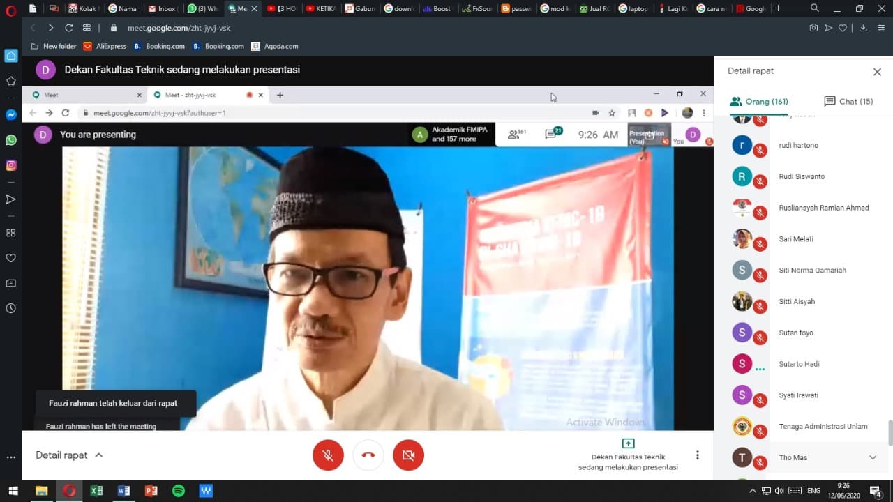 Pencanangan Pembangunan Zona Integritas Fakultas Teknik Universitas Lambung Mangkurat