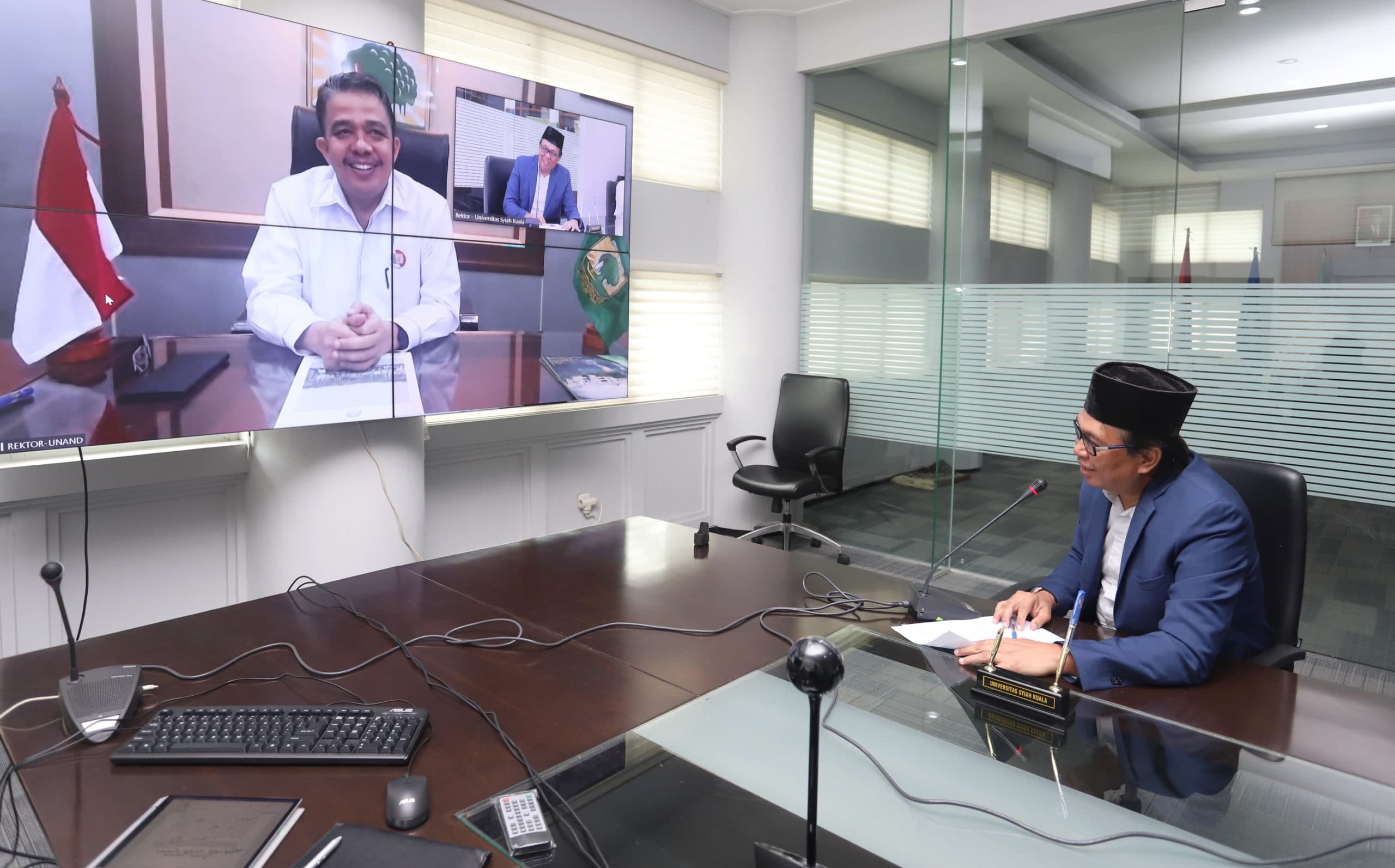 Rektor Unsyiah Ajak Unand Kolaborasi Penelitian Bidang Kebencanaan