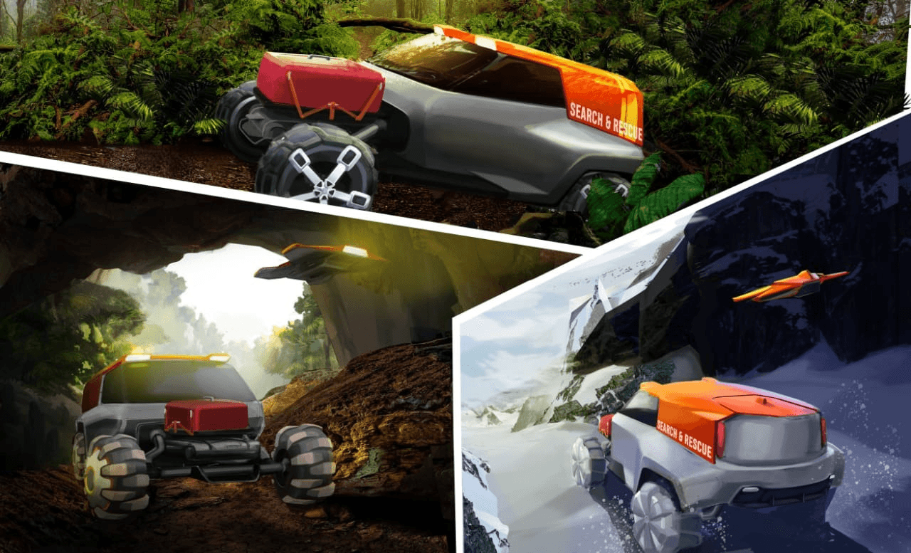 Mahasiswa ITS Usung Desain Mobil Penyelamat Segala Medan