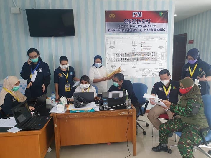 Tim Forensik Universitas Indonesia Tergabung Dalam Operasi Disaster Victim Identification Sriwijaya Air SJ182