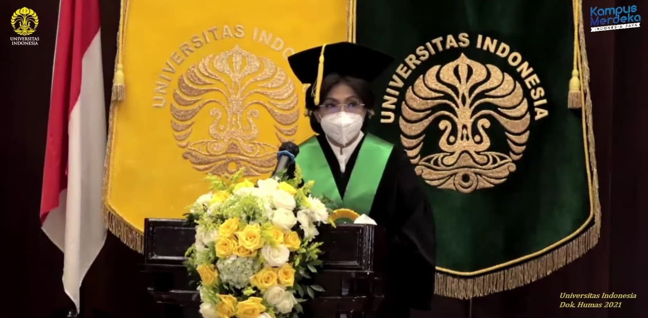 Rektor UI Kukuhkan Empat Guru Besar Fakultas Kedokteran