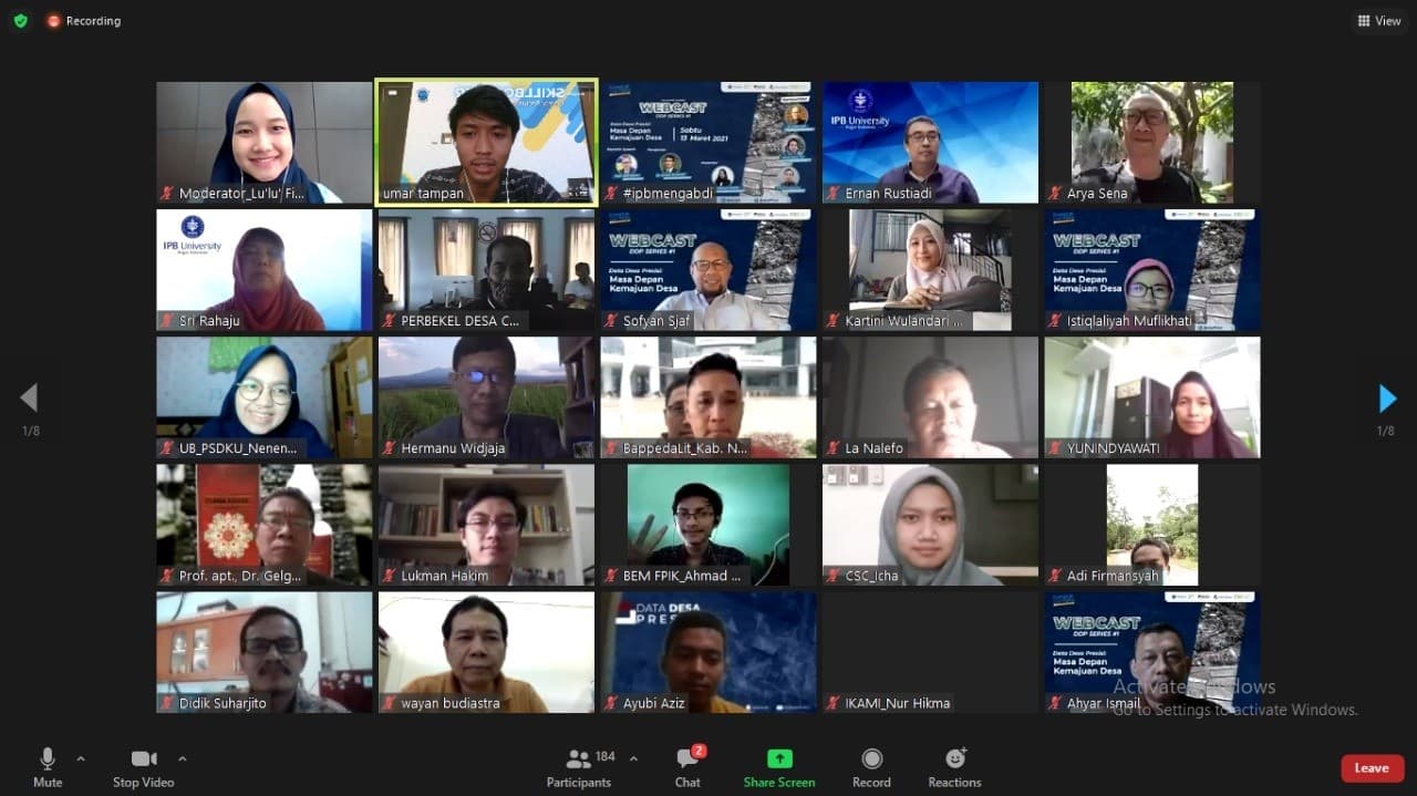 LPPM IPB University Menyiapkan Masa Depan Kemajuan Desa