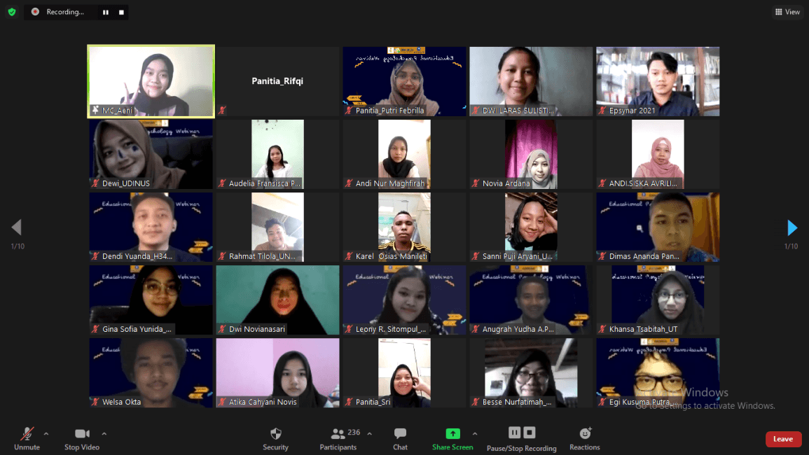 Hipma IPB University Gelar Webinar Bahas Kesehatan Mental