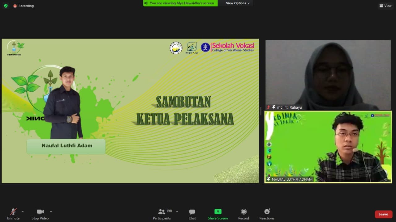 Tumbuhkan Kewirausahaan pada Mahasiswa, Sekolah Vokasi IPB University Adakan Pelatihan SiTarik