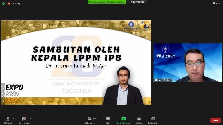 FEM IPB University Gelar Ekspo Kuliah Kerja Nyata Tematik