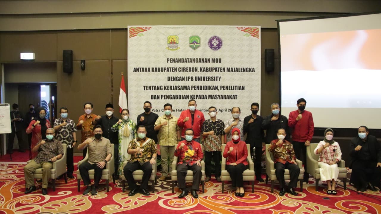 IPB University Gandeng 5 Bupati di Jabar Untuk Pengembangan Data Desa Presisi