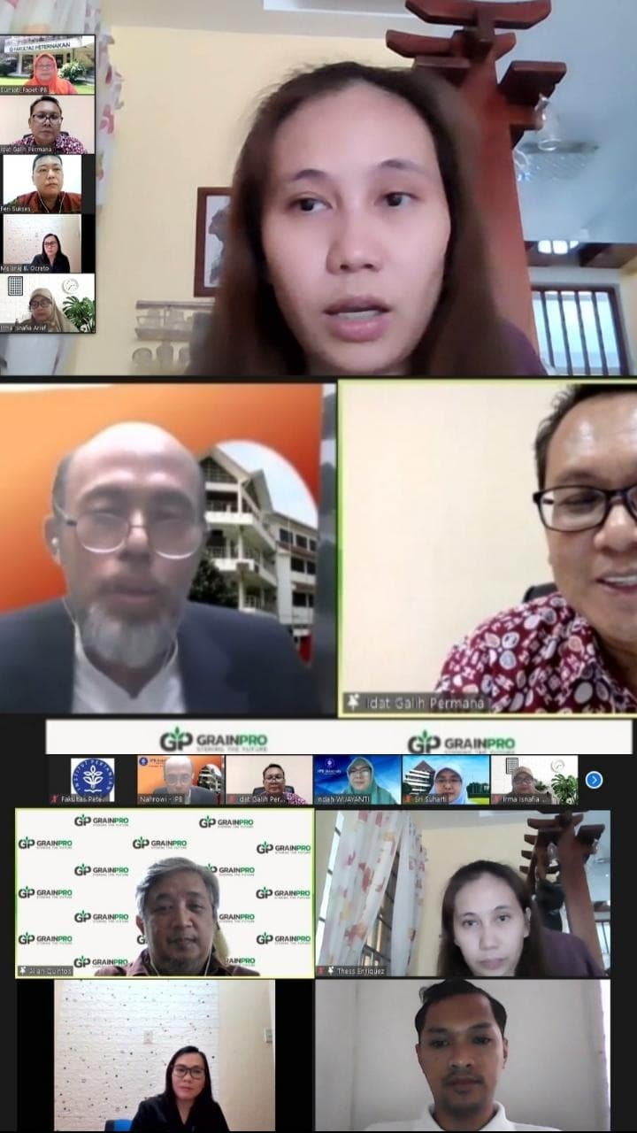Fakultas Peternakan IPB University Jalin Kerjasama dengan GrainPro Philippines Inc