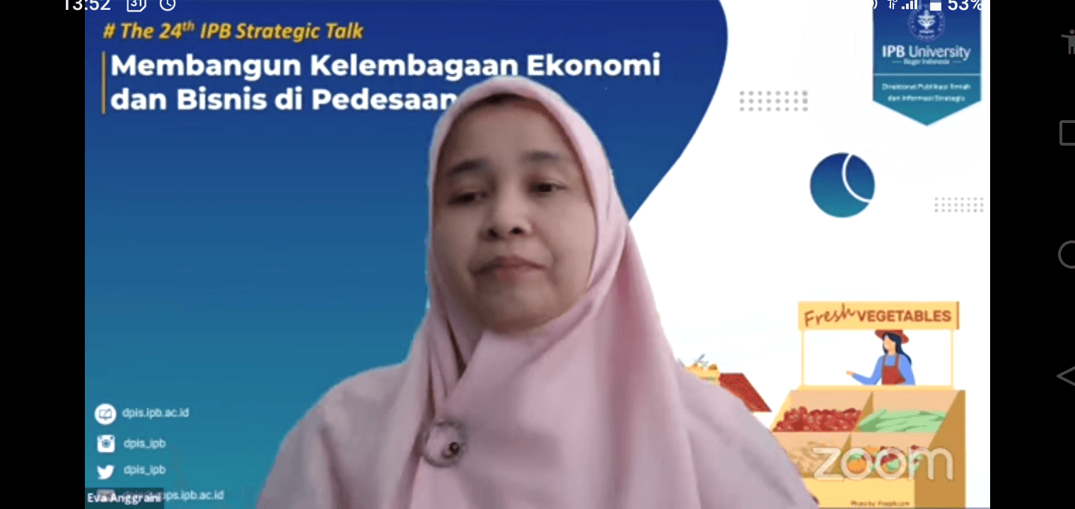 IPB University Kaji Strategi Membangun Kelembagaan Ekonomi dan Bisnis di Pedesaan