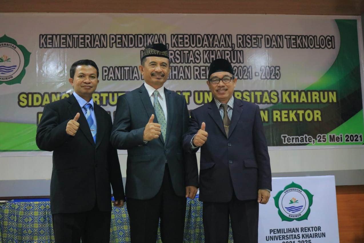 Senat Universitas Khairun Tetapkan Tiga Calon Rektor Periode 2021-2025