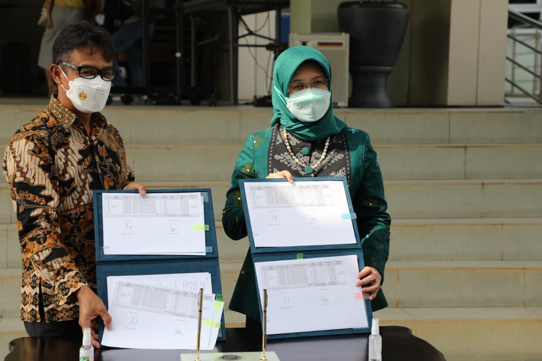 Tangkapan Lensa - Ditjen Dikti Serahkan Hibah Laboratorium BSL-3 untuk Unpad