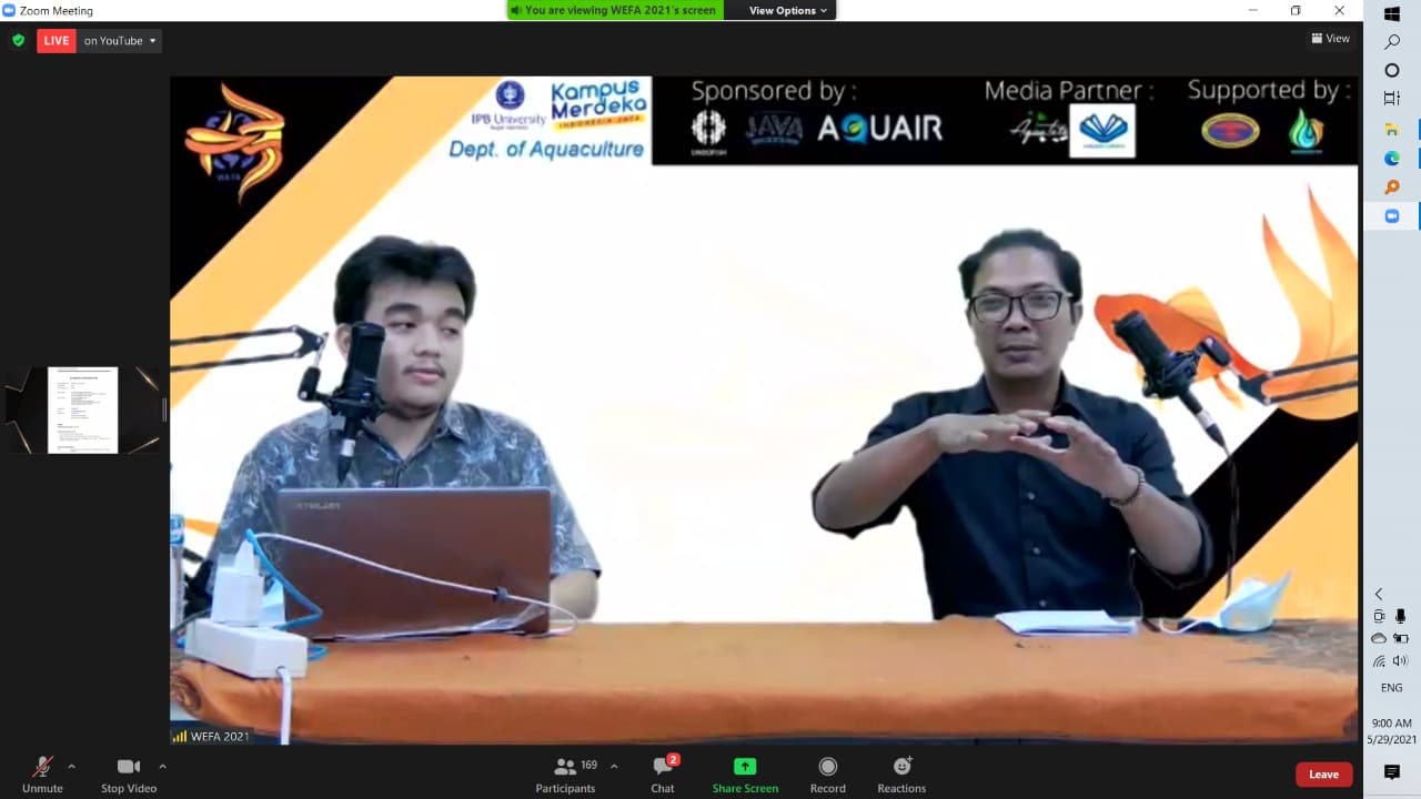 Implementasi Merdeka Belajar Kampus Merdeka di IPB University, Mahasiswa Diajak Bahas Aquascape dan Marinescape