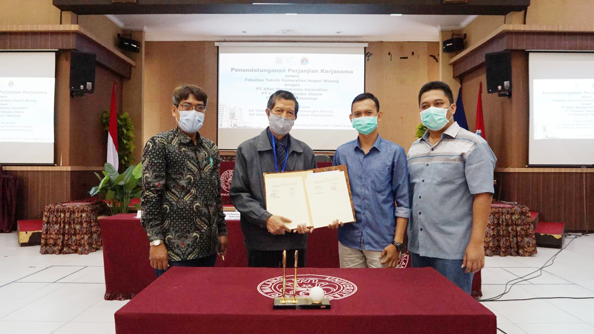 FT UM Jalin Kerjasama dengan Dunia Usaha dan Industri