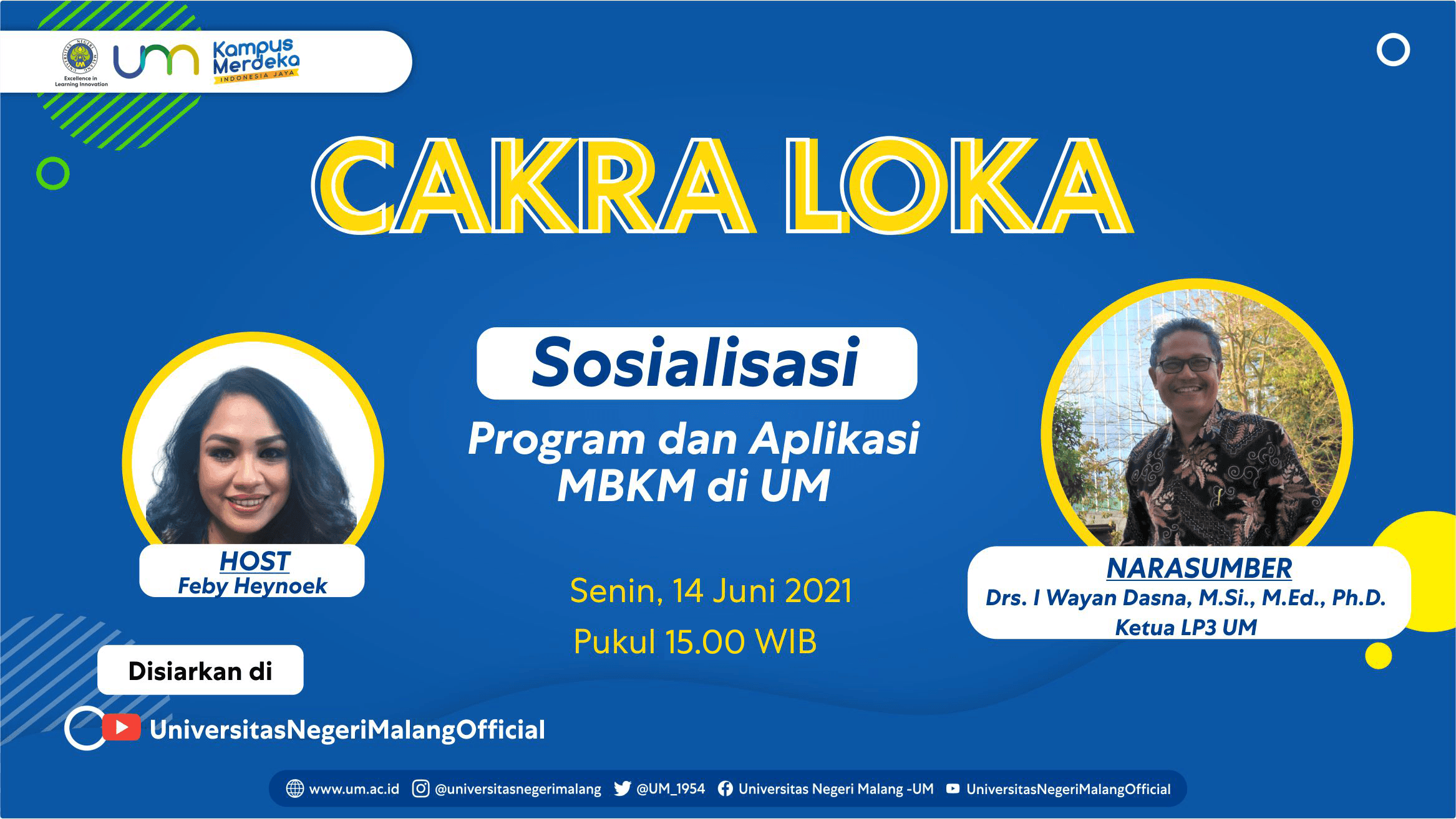 Sosialisasi Program dan Aplikasi MBKM UM