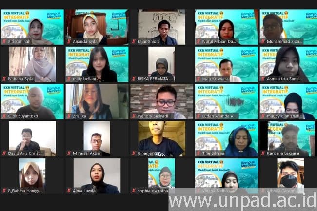 Sebanyak 2.677 Mahasiswa Unpad Ikuti KKN Virtual Integratif