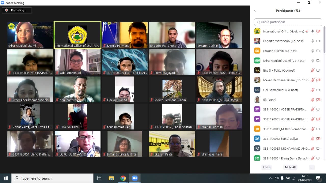 Gelar International  Guest Lecturer, Pusat Layanan Internasional (PELITA) Mengupas “The Science Of Small Things”, Nanotechnology