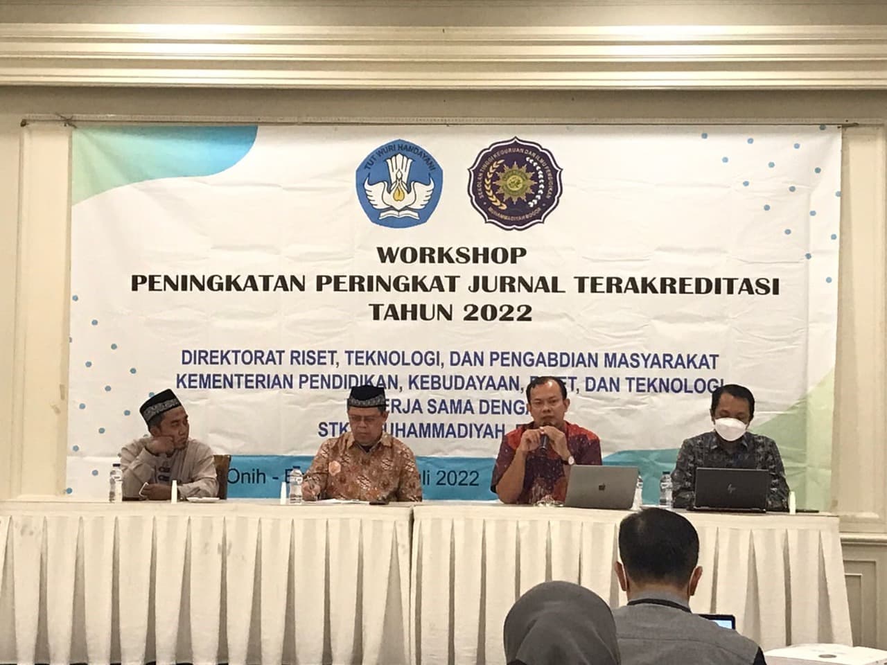 Tingkatkan Mutu Dan Tata Kelola Jurnal Ilmiah Nasional, DRTPM Ditjen Diktiristek Gelar Workshop Peningkatan Peringkat Jurnal Terakreditasi