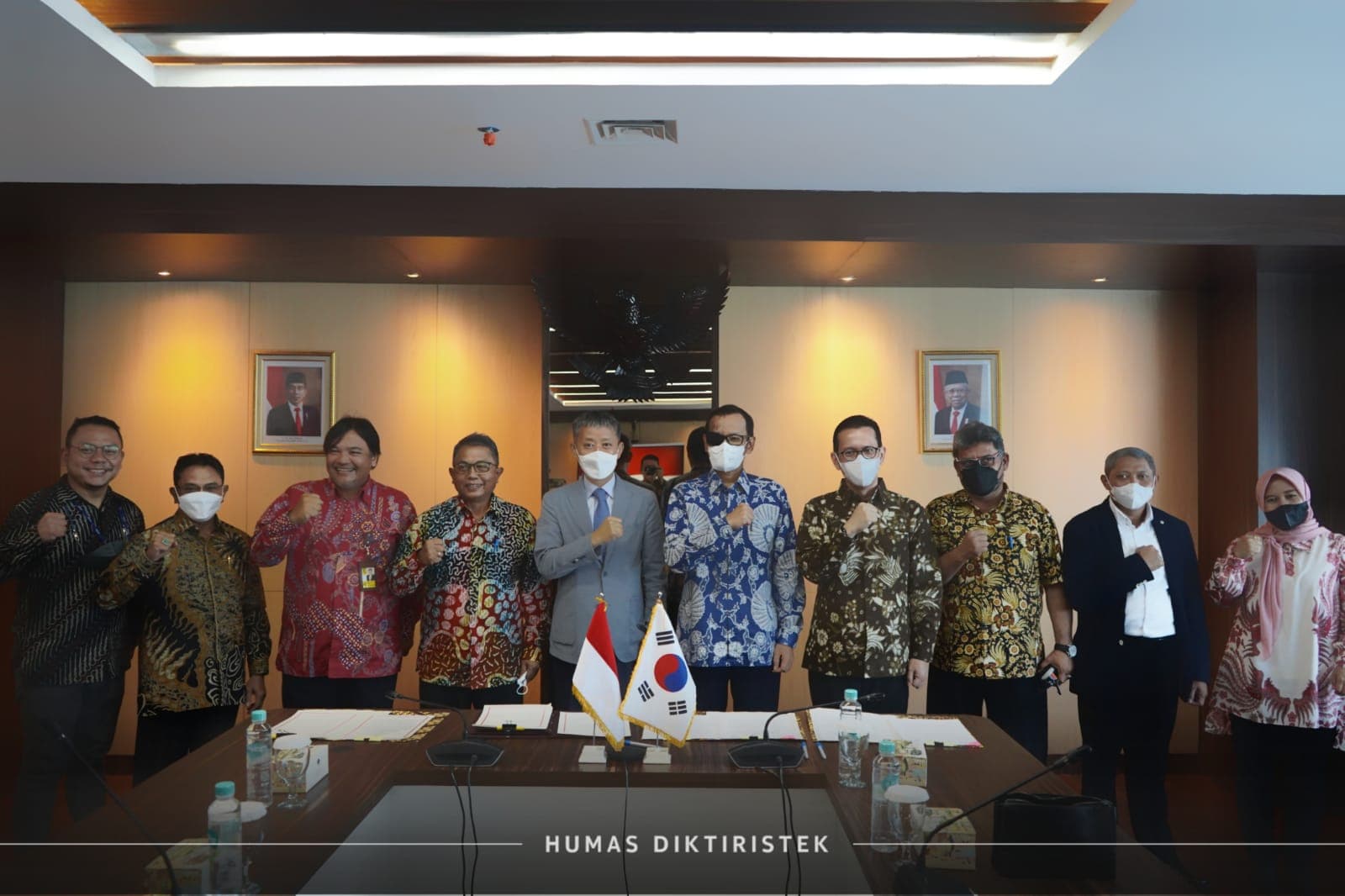 KOICA dan UI Tandatangani RoD bersama Ditjen Diktiristek