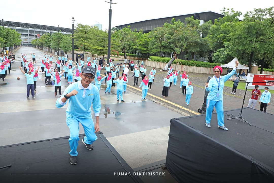 Tangkapan Lensa-Launching Nasional Senam Peregangan GERMAS