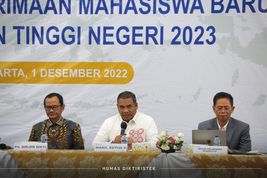 Peluncuran Sistem Seleksi Nasional Penerimaan Mahasiswa Baru Tahu 2023