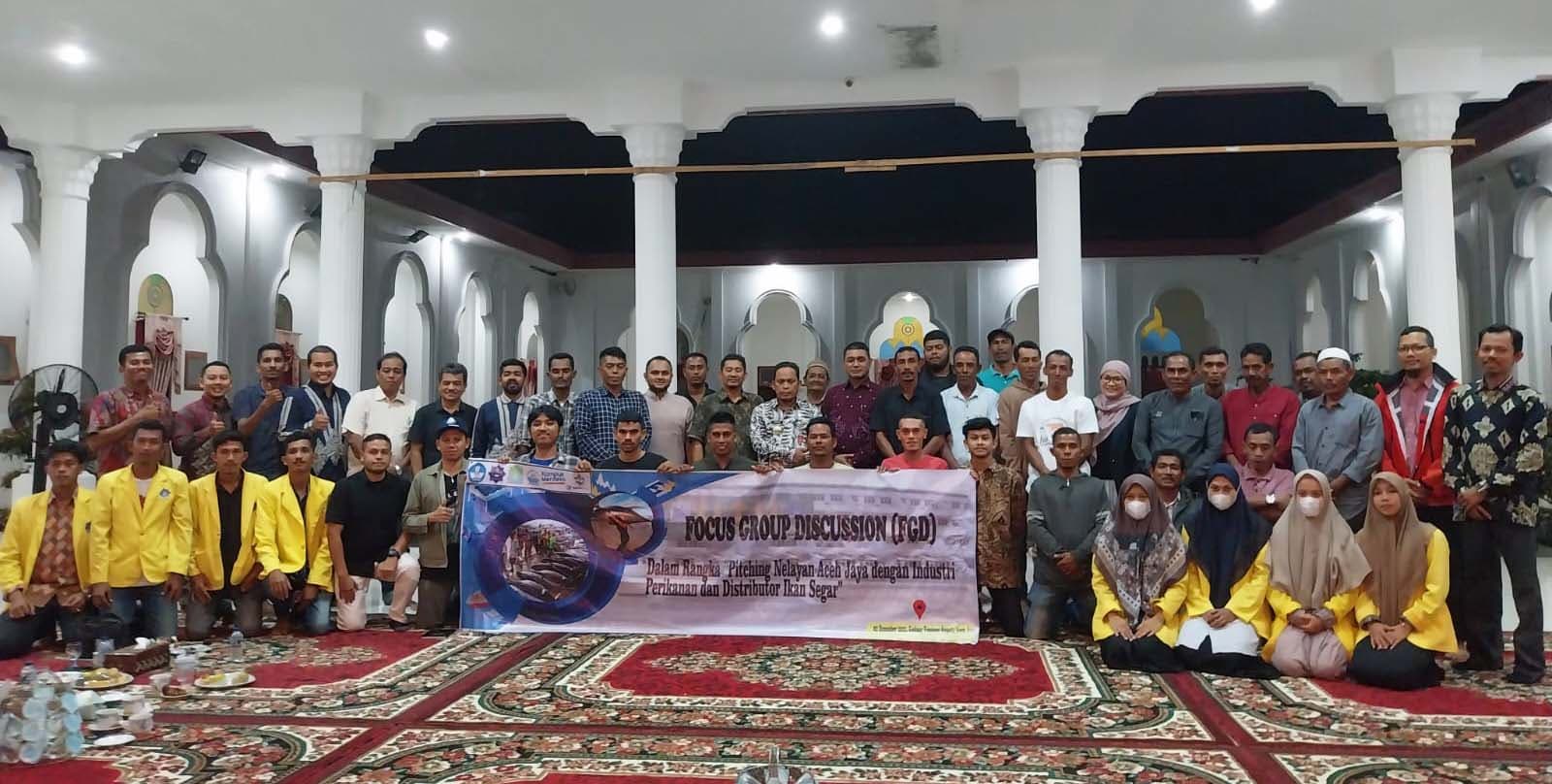 Tim Kedaireka FPIK UTU Gelar FGD Pitching Nelayan dengan Industri Pengolahan Perikanan dan Ikan Segar