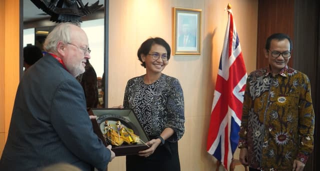 Tangkapan Lensa - Joint Working Group Indonesia-Inggris ke-5