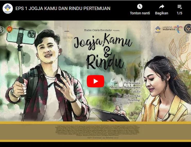 Diskusi dan Launching di Kanal Youtube Film Hasil Kerjasama FSMR ISI Yogya dan Badan Otorita Borobudur