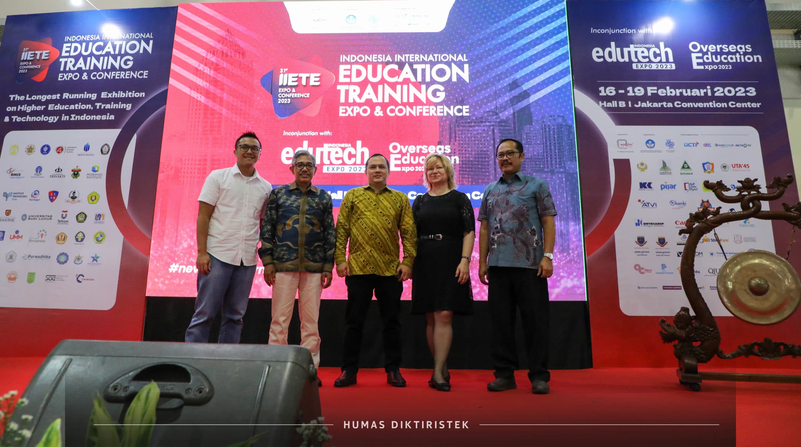 Ditjen Diktiristek Ekspos Program Kampus Merdeka di Indonesia International Education and Training Expo 2023
