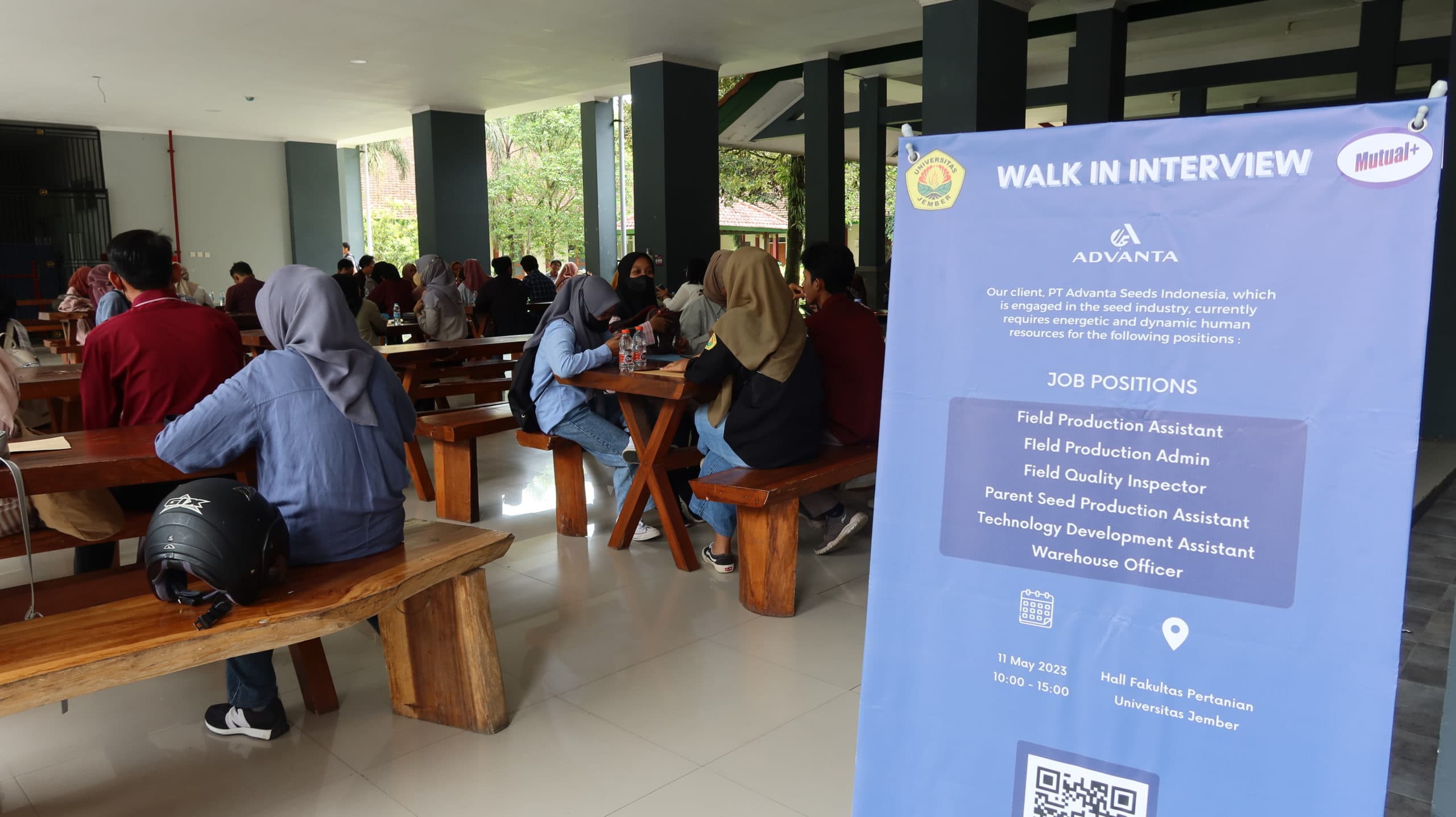 Fakultas Pertanian Universitas Jember Melakukan Kerja Sama dengan PT. ADVANTA untuk Membuka Lowongan Pekerjaan Bagi Alumni