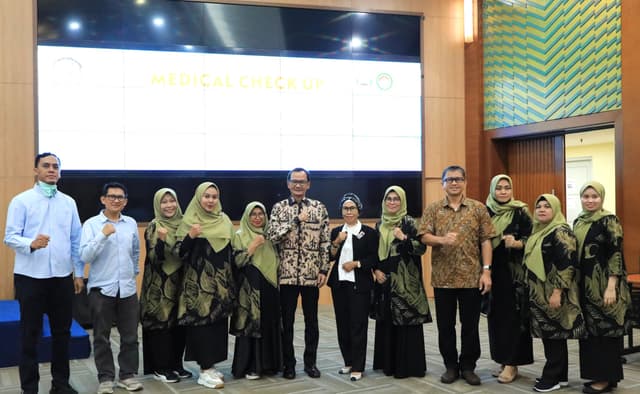 Tangkapan Lensa-Kegiatan Medical Check Up Karyawan Diktiristek & Dharma Wanita