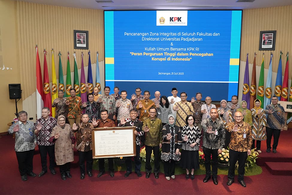 Unpad Canangkan Zona Integritas di Lingkungan Direktorat dan Fakultas