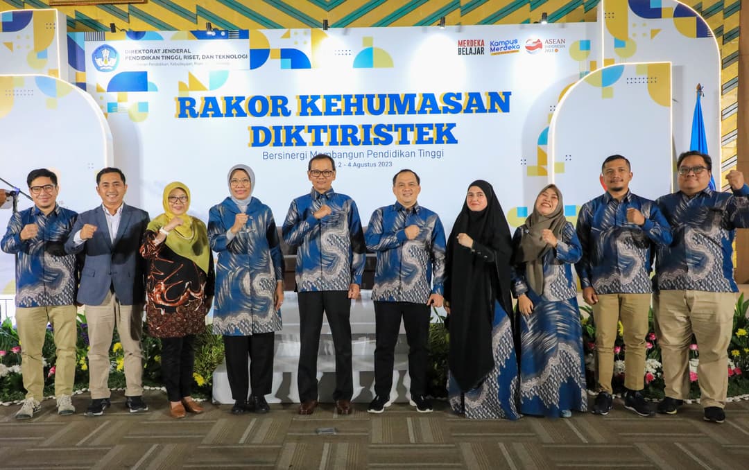 Tangkapan Lensa-Rakor Kehumasan Ditjen Diktiristek 2023. (3/8).