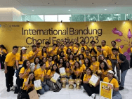 Vocalista Harmonic Choir Raih Banyak Prestasi di Internasional Bandung Choral Festival 2023