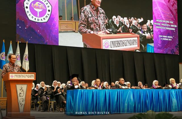 Tangkapan Lensa-Memorandum of Understansing Ditjen Diktiristek dengan Universitas Gunadarma.(22/2).