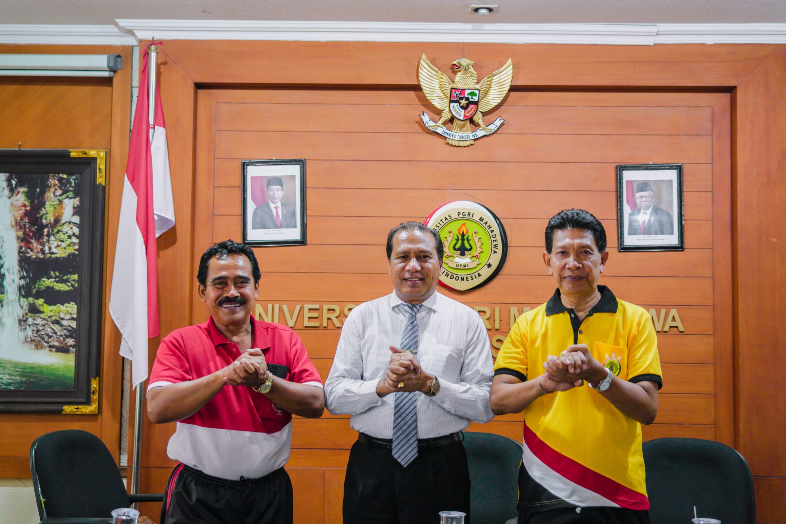 FKIP Undana Teken PKS dengan FST dan FIS Universitas PGRI Mahadewa Indonesia