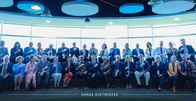 Tangkapan Lensa-Kunjungan 20 Presiden Rektor Universitas Jerman ke Indonesia. (29/2).