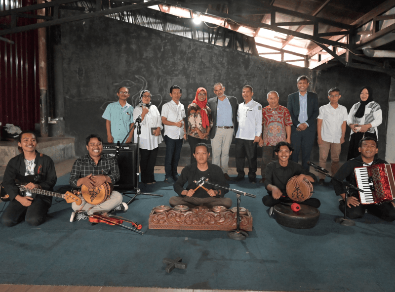Pimpinan Erasmus Huis Mengunjungi Institut Seni Indonesia Padangpanjang