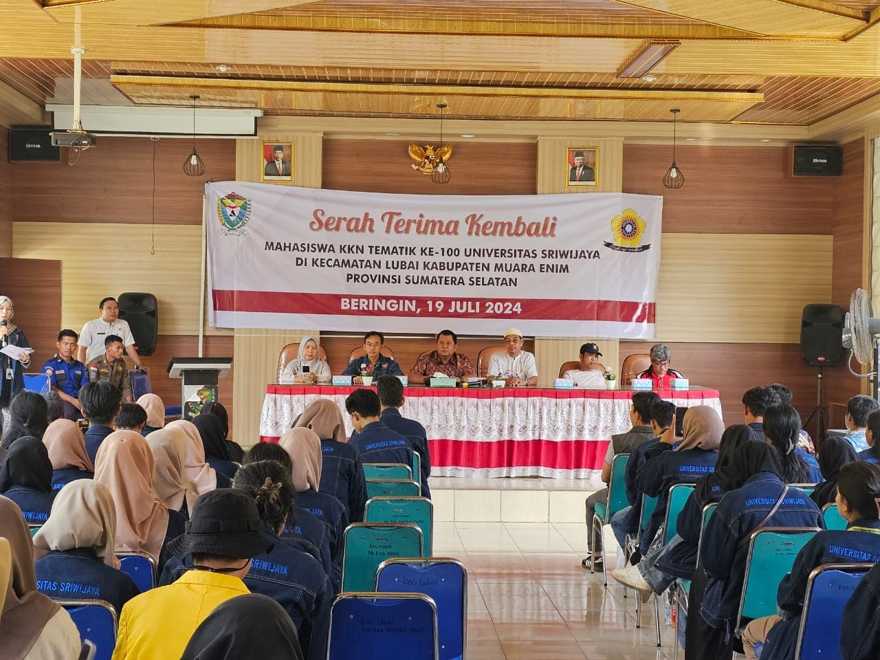 286 Mahasiswa Unsri Selesai KKN Tematik di Kabupaten Muara Enim