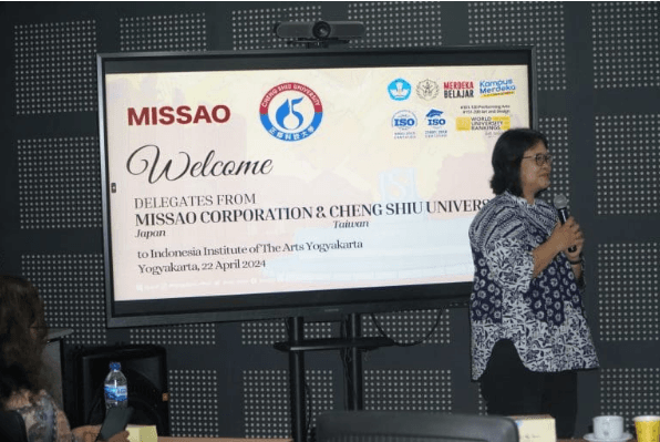 Cheng Shiu University dan Missao Corporation Jajaki Kerja Sama dengan ISI Yogyakarta