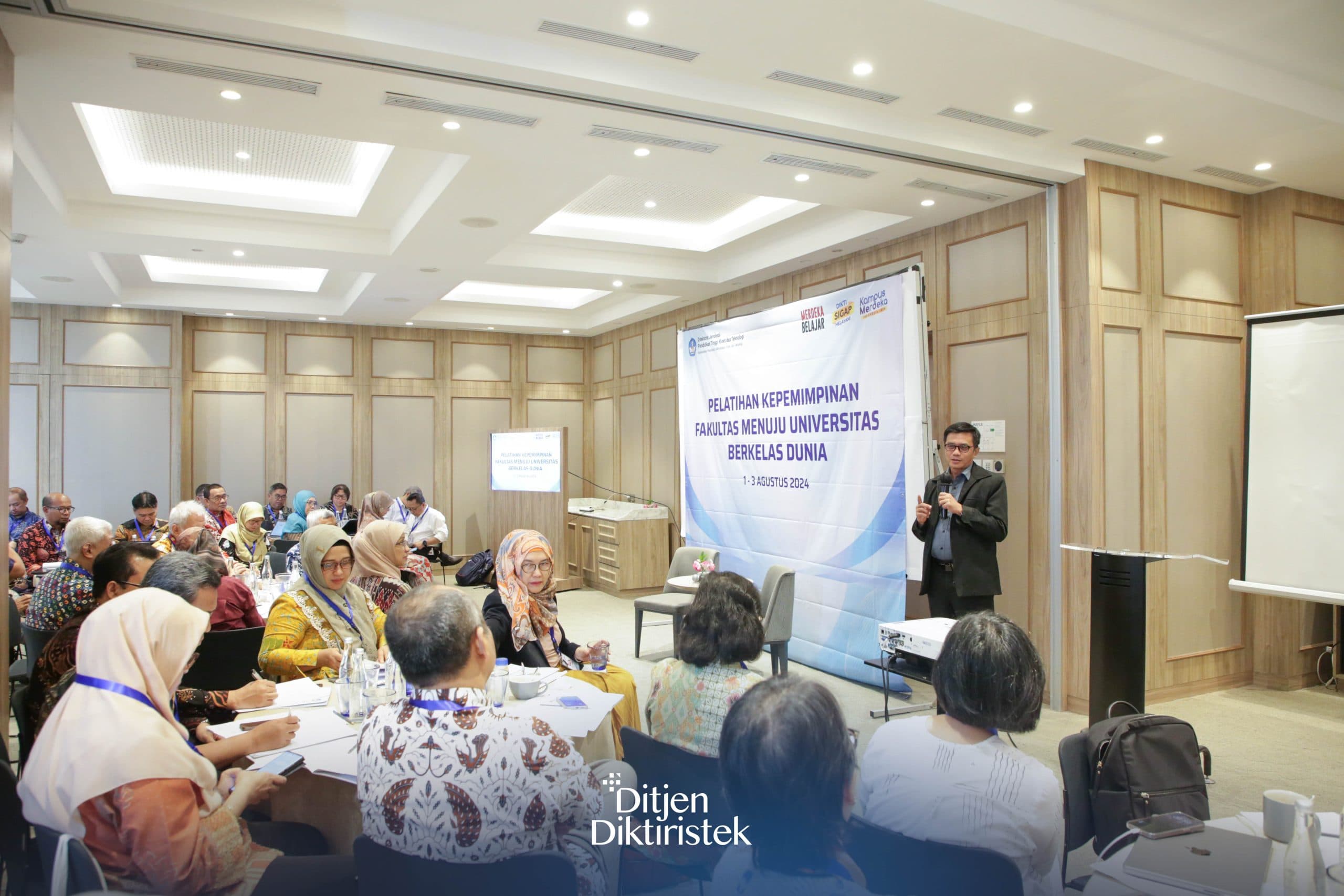 Dirjen Diktiristek Dorong Peran Pimpinan Perguruan Tinggi Hadapi Tiga Tantangan Pendidikan Tinggi Indonesia