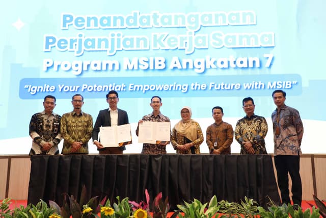 Penandatanganan PKS Magang dan Student Indepeden Bersertifikat Batch 7