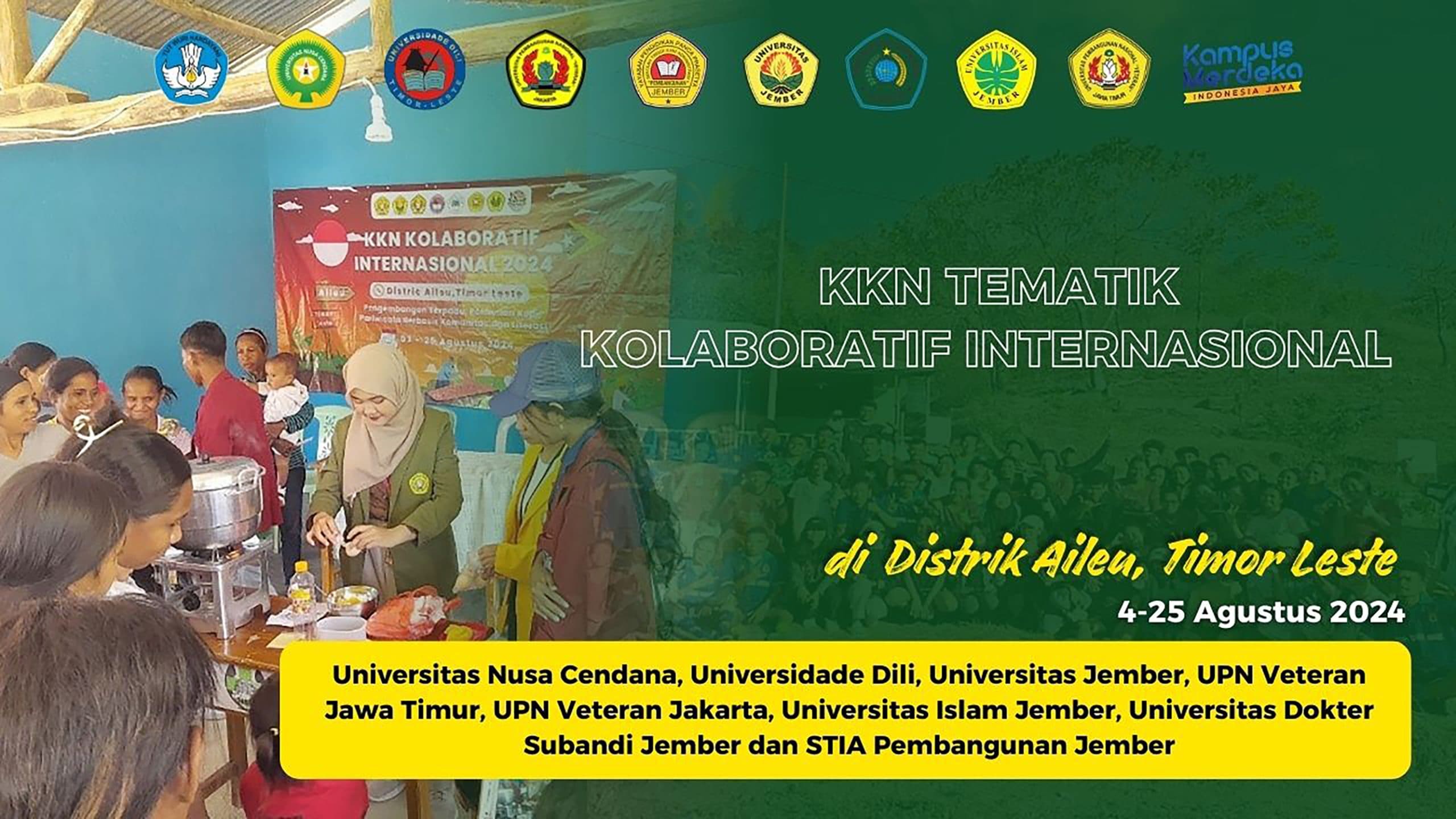 Menelisik KKN Tematik Kolaboratif Internasional Mahasiswa Indonesia di Timor Leste
