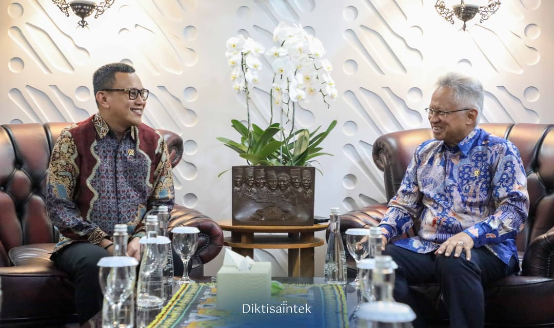 Pertemuan Mendiktisaintek dengan Menteri P2MI