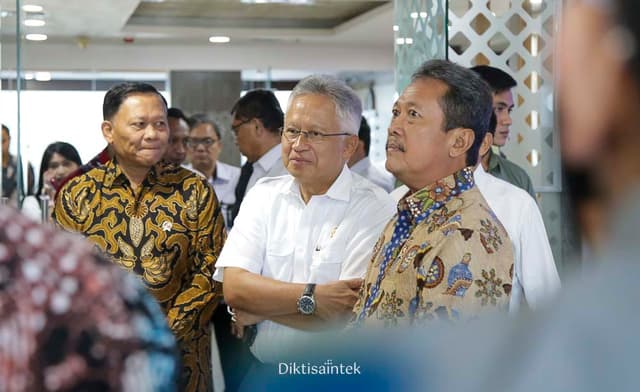 Audiensi Mendiktisaintek dengan Menteri Kelautan dan Perikanan