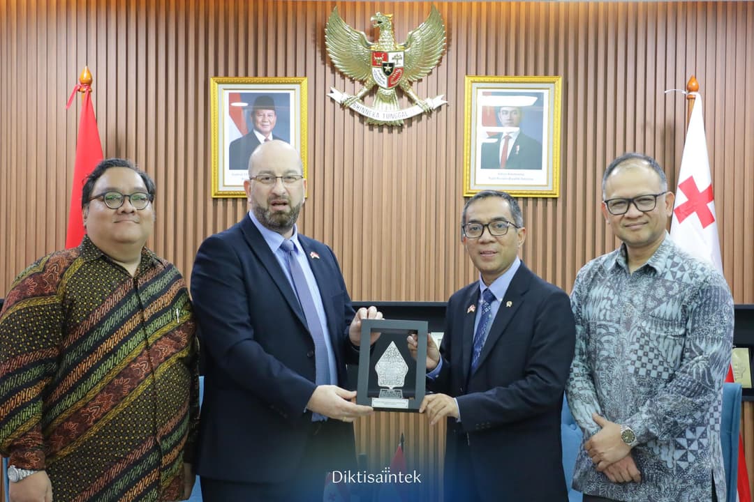 Mendiktisaintek melakukan Audiensi dengan Dubes Georgia