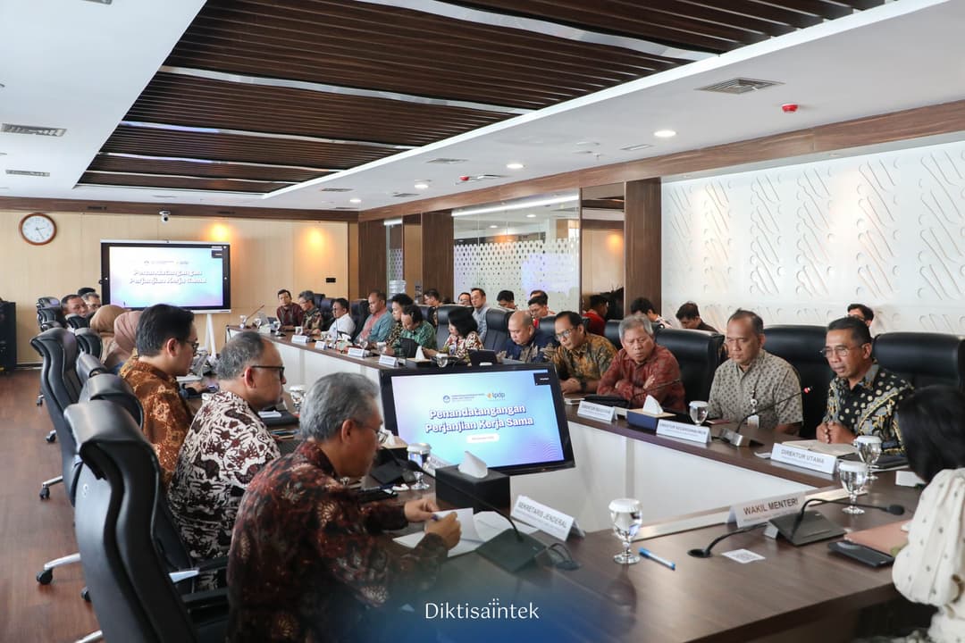 Pembaharuan Perjajian Kerja Sama Kemdiktisaintek dengan LPDP