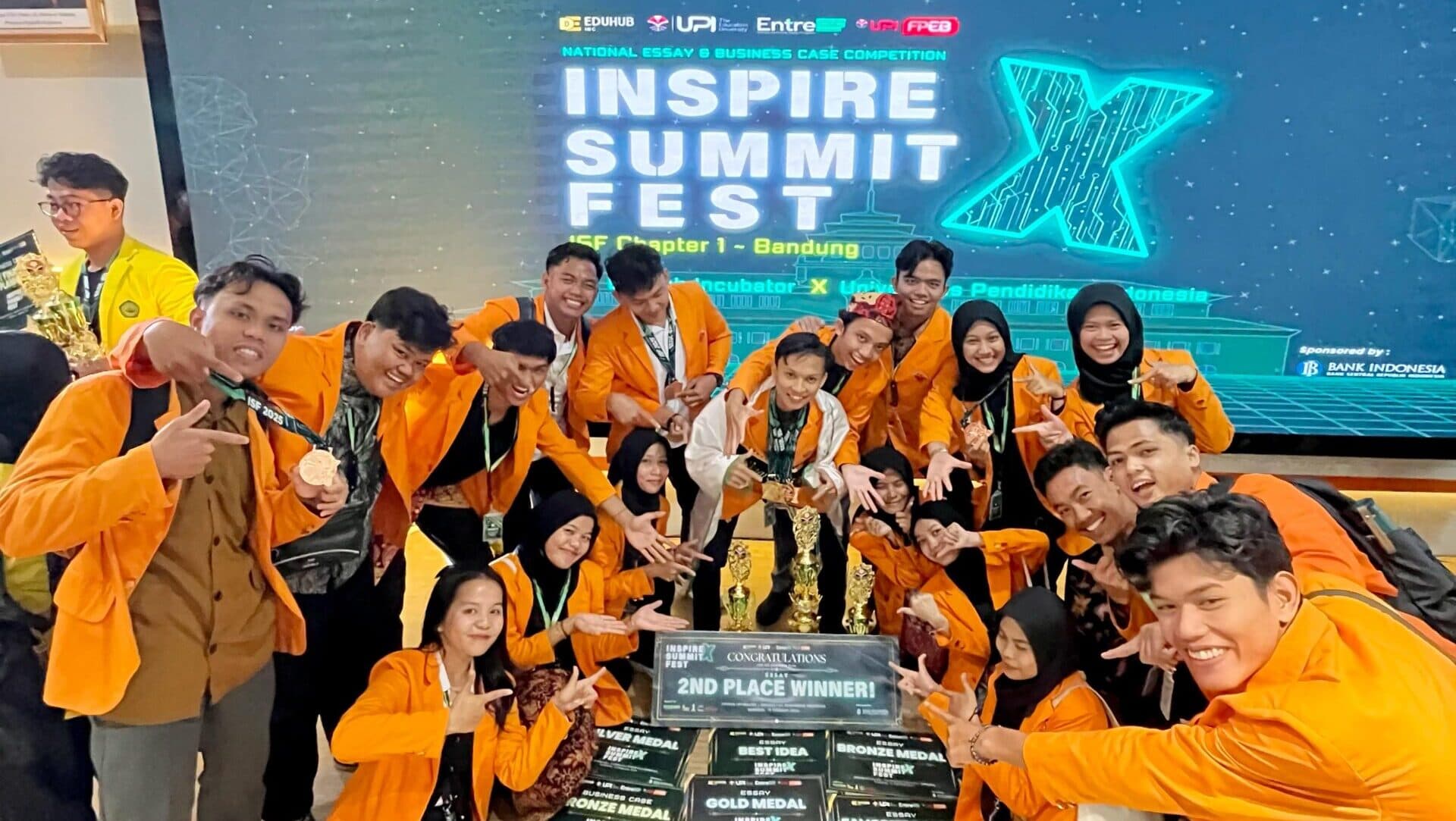 Mahasiswa UNJA Raih 11 Juara Tingkat Nasional Diajang ISF Bandung