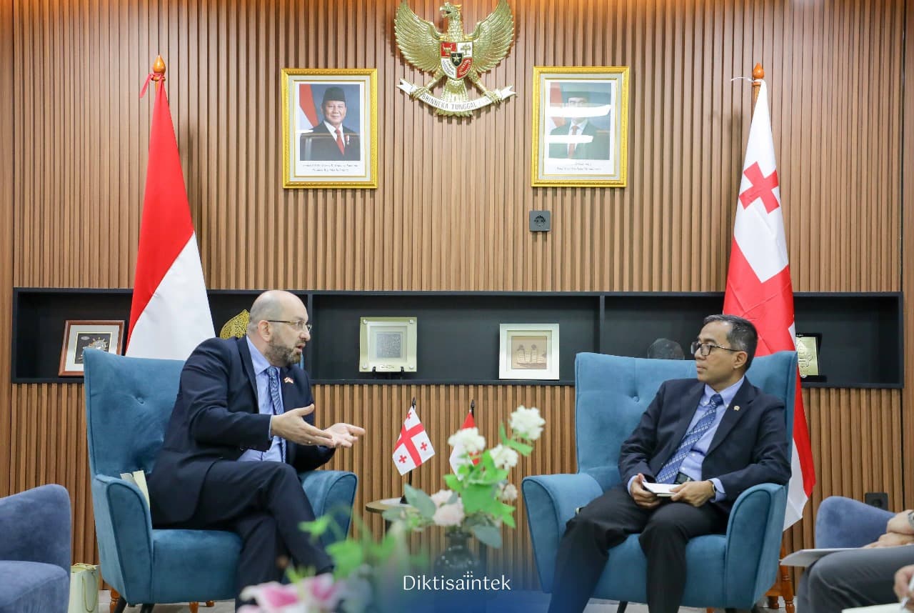 Kemdiktisaintek Perkuat Kolaborasi antara Indonesia dan Georgia