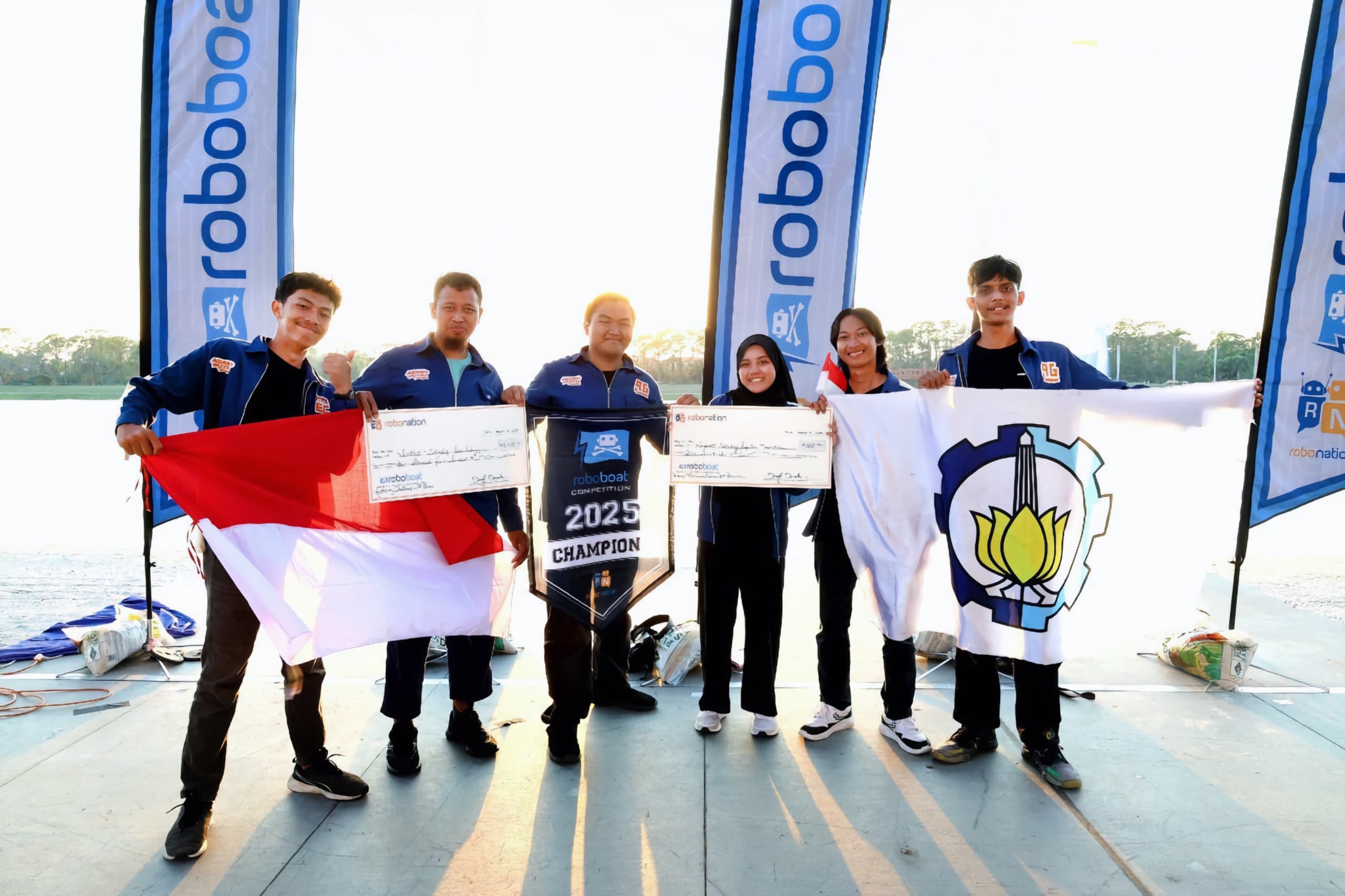 Tim Barunastra ITS Raih Kemenangan di International Roboboat Competition 2025