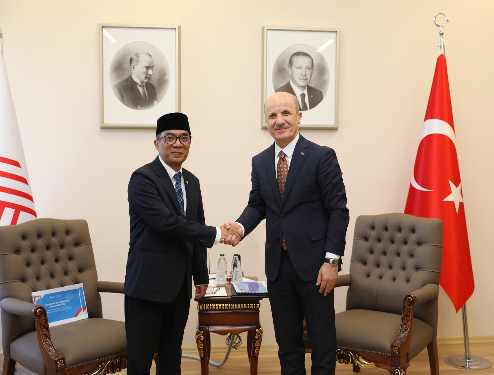 Mendiktisaintek dan Higher Education Council of Turkey Sepakat Memperkuat Kerja Sama Pendidikan Tinggi