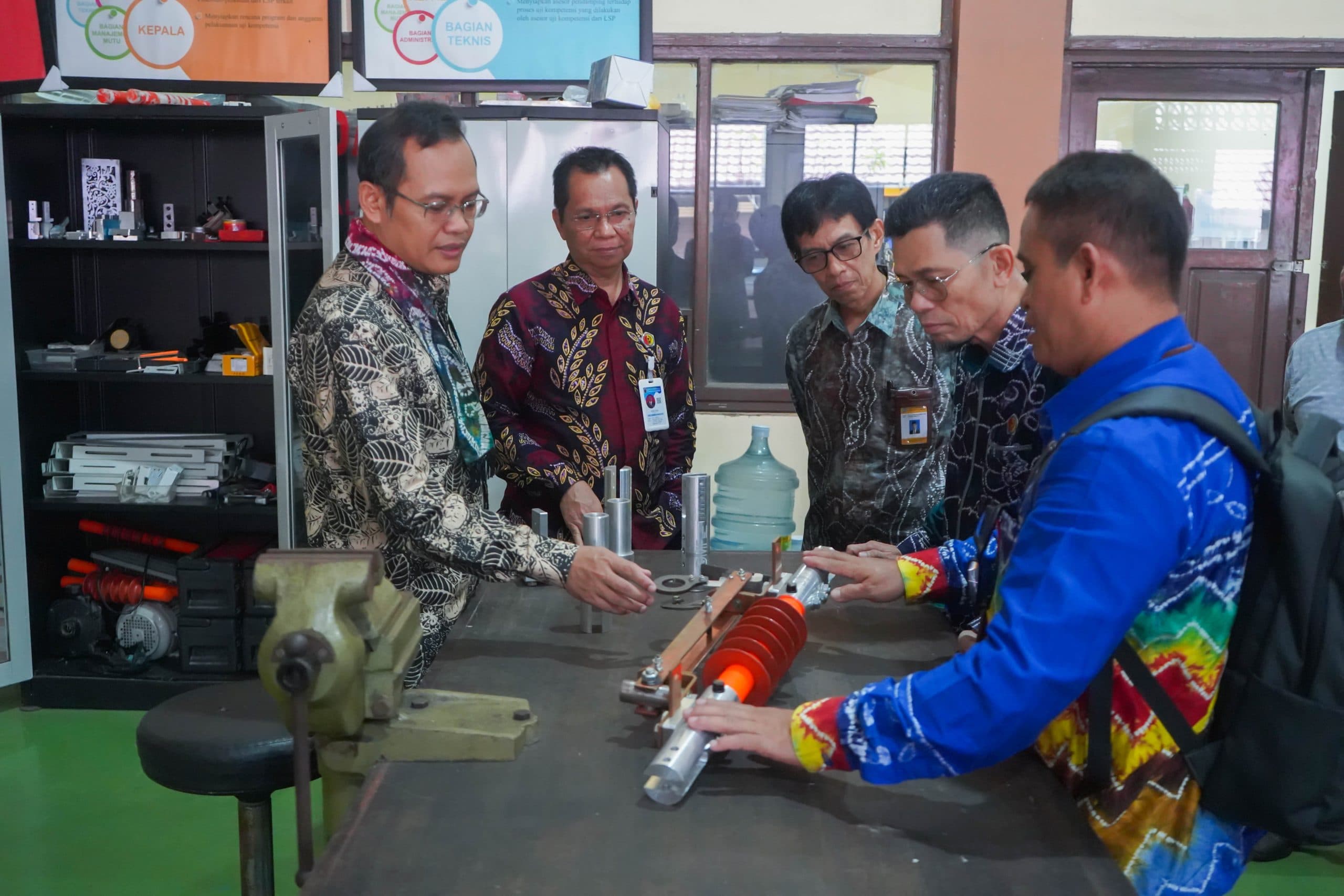 Kunjungan Dirjen Sains dan Teknologi Kemendikbudristek ke Politeknik Negeri Banjarmasin